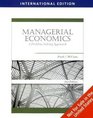 Managerial Economics A ProblemSolving Approach