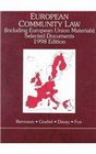 European Community Law Selected Documents   1998
