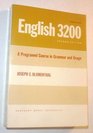 English 3200  A Programed Course in Grammar and Usage