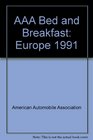 AAA Bed and Breakfast Europe 1991