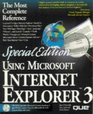 Special Edition Using Microsoft Internet Explorer 3