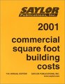 Commercial Square Foot Building Costs 2001