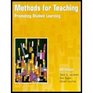 Methods for Teaching Promoting Student Learning