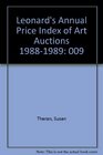 Leonard's ANNUAL Price Index of Art Auctions Volume 9