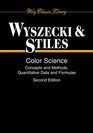 Color Science  Concepts and Methods Quantitative Data and Formulae