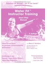 Water Fit Instructor Training  Aqua Step Manual