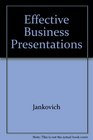 Effective Business Presentations
