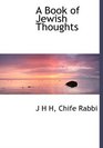 A Book of Jewish Thoughts