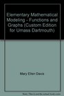 Elementary Mathematical Modeling  Functions and Graphs