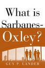 What is SarbanesOxley