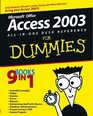 Access 2003 AllinOne Desk Reference for Dummies