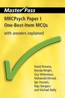 MRCPsych Paper I OneBestItem MCQs With Answers Explained