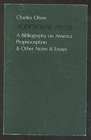 Additional Prose a Bibliography on American Proprioception  Other Notes  Essays