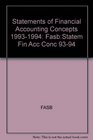 Statements Of Financial Accounting Concepts 19931994 FasbStatem Fin Acc Conc 9394