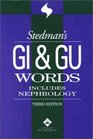 Stedman's GI  GU Words With Nephrology Words