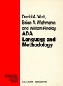 Ada Language and Methodology