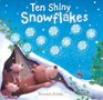 Ten Shiny Snowflakes