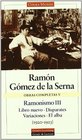 Ramonismo Libro nuevo Disparates Variaciones el Alba/ New Book Nonsence Variations and Daybreak