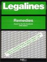 Legalines Remedies Adaptable to the Fifth Edition of the Re Casebook