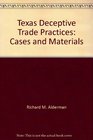 Texas Deceptive Trade Practices Cases and Materials