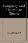 Language and Literature Terms