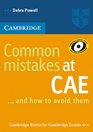 Common Mistakes at CAE / Book  advanced