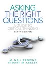Asking the Right Questions A Guide to Critical Thinking with NEW MyCompLab