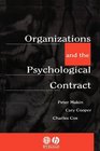Organisations and the Psychological Contract Managing People at Work