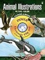 Animal Illustrations in Full Color CDROM and Book