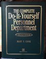 The Complete DoItYourself Personnel Department With Model Forms Checklists  Sample Manuals