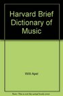 Harvard Brief Dictionary of Music