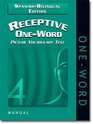 Expressive One Word Picture Vocabulary Test Manual SpanishBilingual Edition