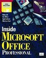 Inside Microsoft Office Professional/Book and Disk