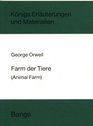 Knigs Erluterungen und Materialien Band 109 George Orwell Farm der Tiere