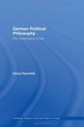 German Political Philosophy The Metaphysics of Law