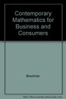 Contemporary Math for Business and Consumers with Mathcue Software