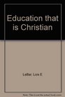 Education that is Christian