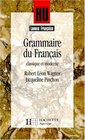 Grammaire Que Francais Classique
