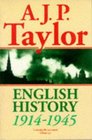 English History 19141945