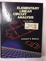 Elementary Linear Circuit Analysis