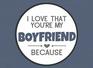 I Love That You're My Boyfriend Because Prompted Fill In The Blank Book