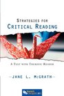 Strategies for Critical Reading A Text with Thematic Reader