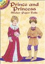 Prince and Princess Sticker Paper Dolls