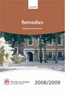 Remedies 20082009 2008 Edition