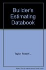 Builder's Estimating Databook