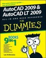 AutoCAD 2009  AutoCAD LT 2009 AllinOne Desk Reference For Dummies