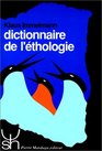 Dictionnaire de l'thologie