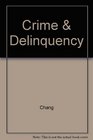 Crime and Delinquency