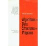 Algorithms  Data Structures  Programs