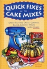 Quick Fixes With Cake Mixes Great Tasting Cakes Cookies Bars  Goodies Made With Mixes